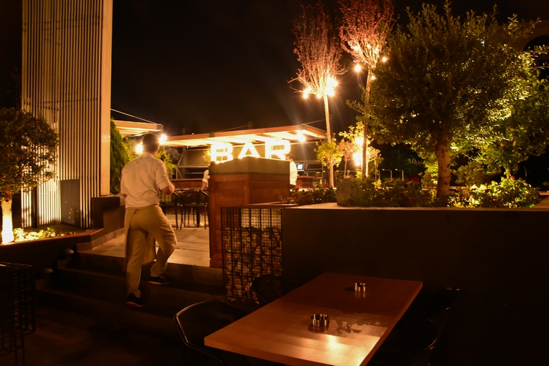 Kitchen Yard on Saturday Night